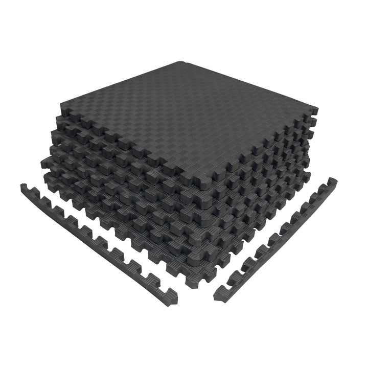Set piso, 6 pzs,  60x60x2.4cm, 2.16 m2, tejido medio