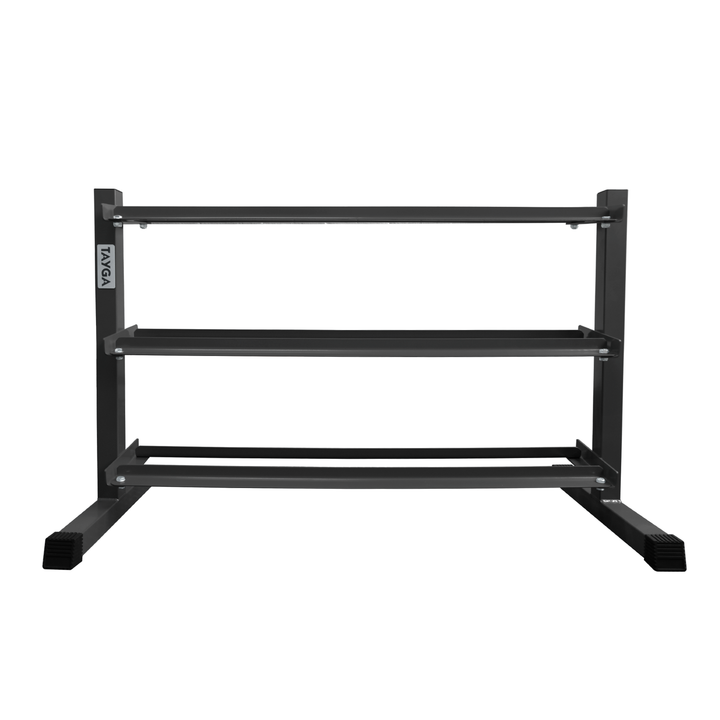 Rack para 10 pares de mancuernas Negro