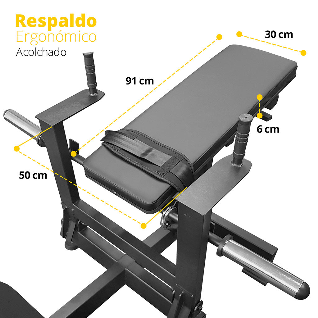 Estacion para ejercitar glúteo