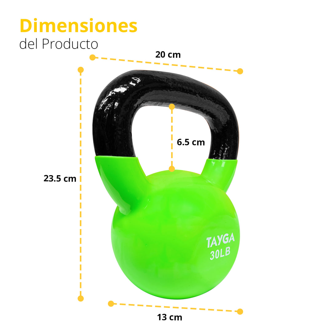 Pesa Rusa Vinilica Kettlebell