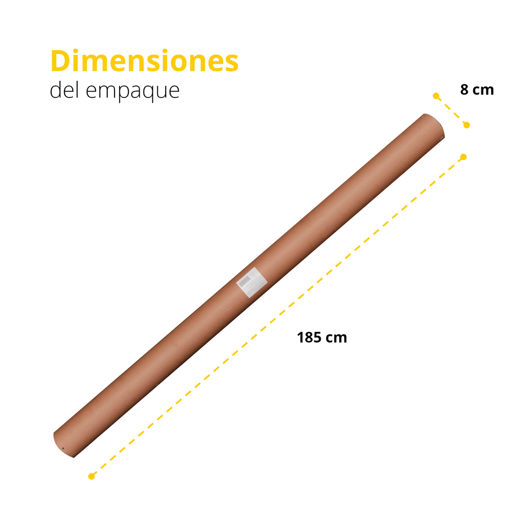 Barra semiolimpica TAYGA, 1.8 m, 300 lb