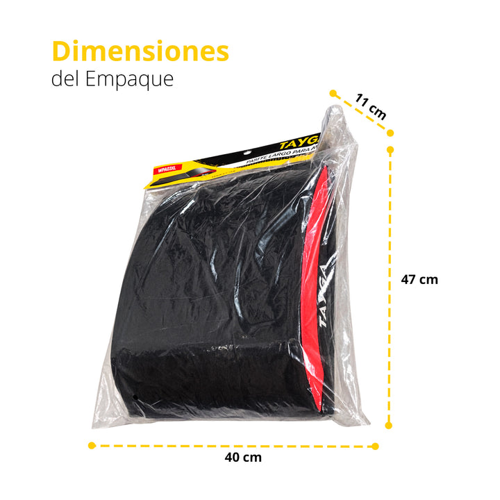 Tapete para abdomen largo