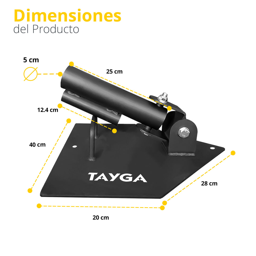 Base Premium para barra, ejercicio remo 7.5 kg