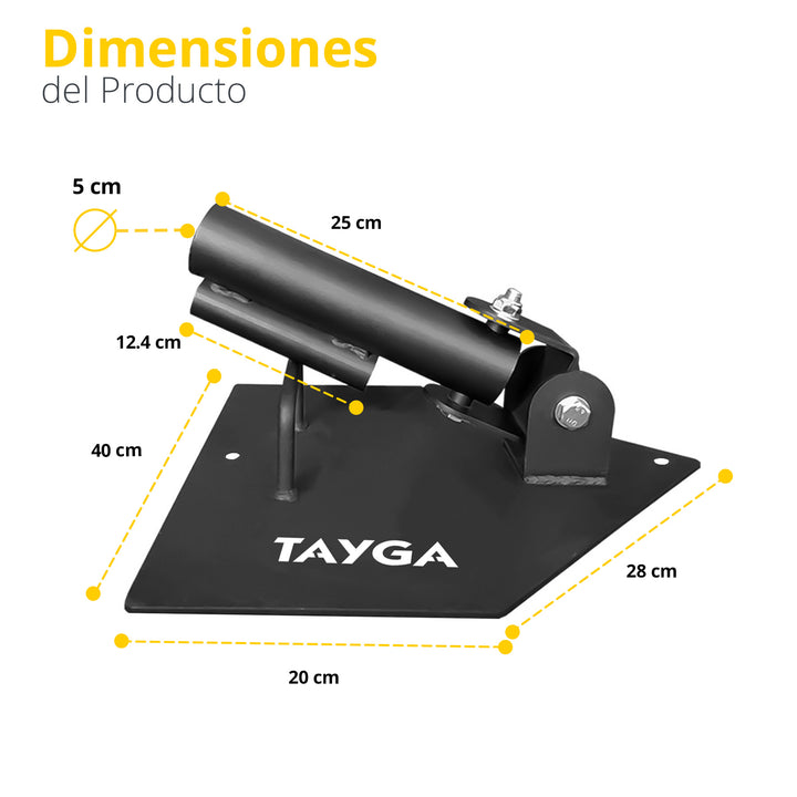 Base Premium para barra, ejercicio remo 7.5 kg
