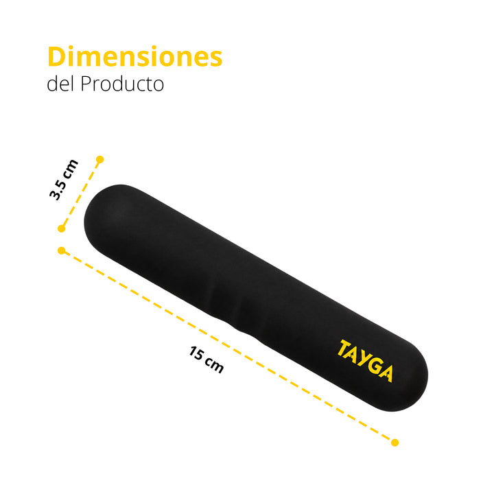 Par de mancuernas de silicón color negro
