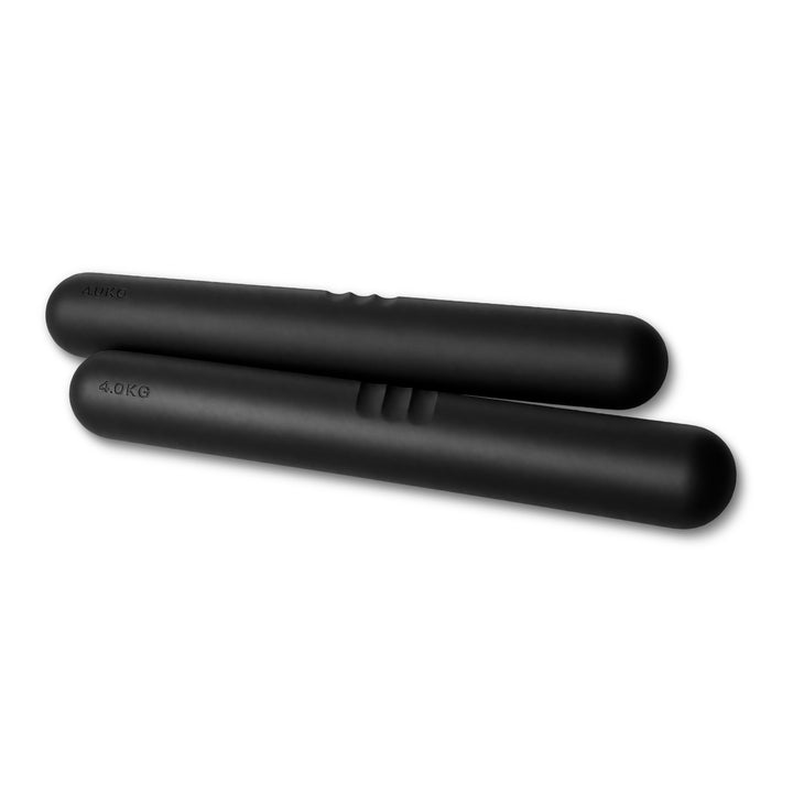 Par de mancuernas de silicón color negro