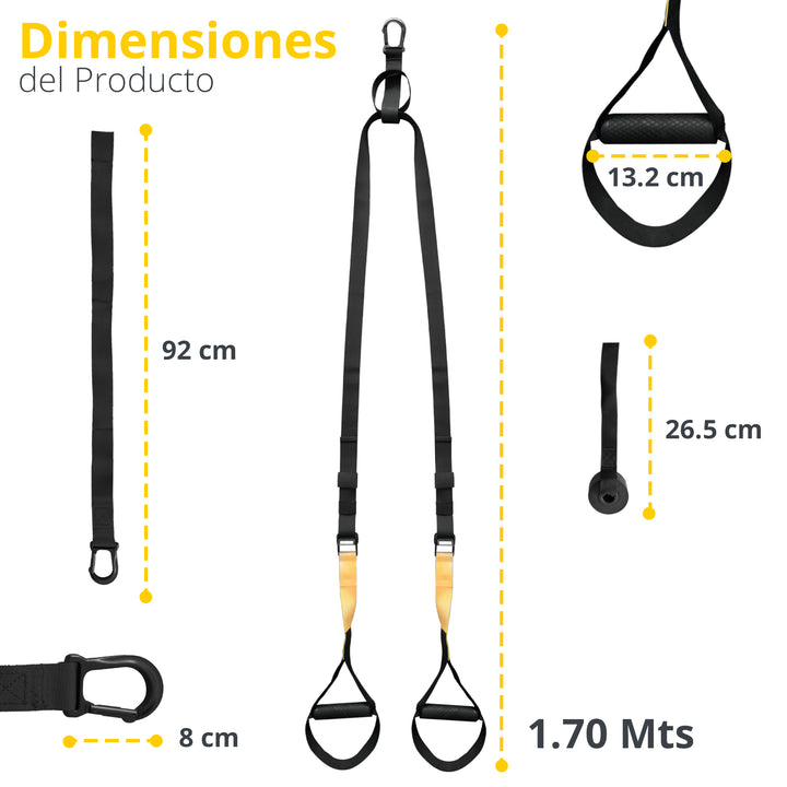 Kit cuerda de suspensión con accesorios