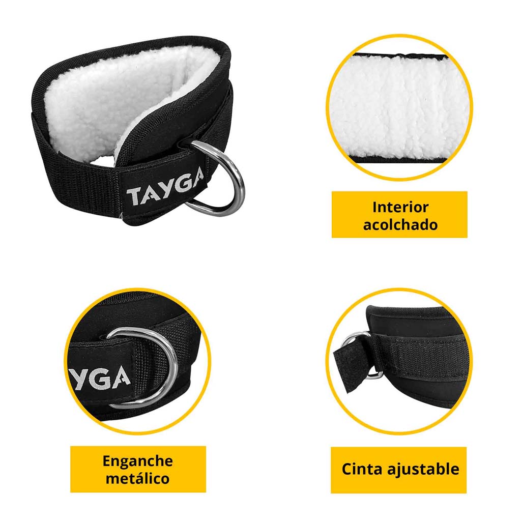 PAR Grillete para tobillo cierre velcro