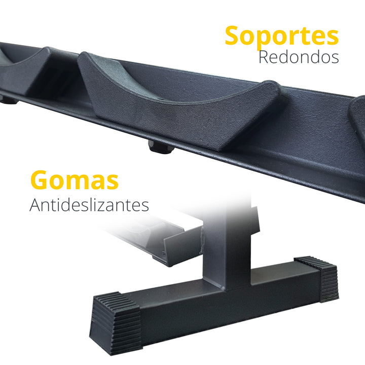 Rack Premium p/Mancuernas 10 Pares
