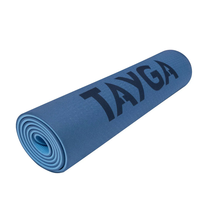 Tapete para yoga Doble Vista azul/ azul claro 8 mm - Tayga