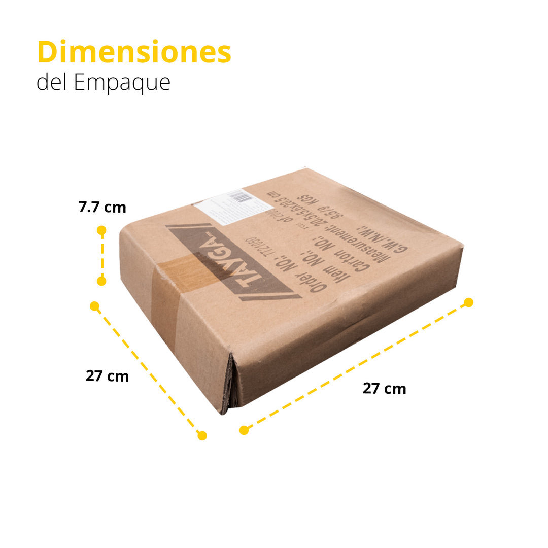 Dos discos acero negro 20 lb c/u,30mm diam.1 caja