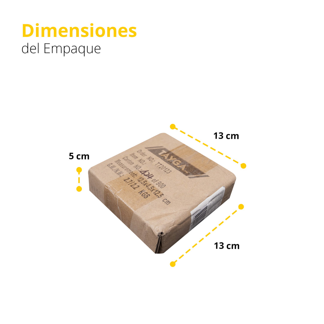 Dos discos acero negro 2.5 lb c/u,30mm diam.1 caja