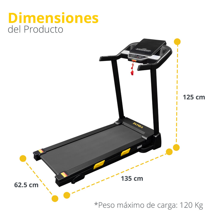 TAYGA Caminadora Motorizada 1.25 Caballos de fuerza