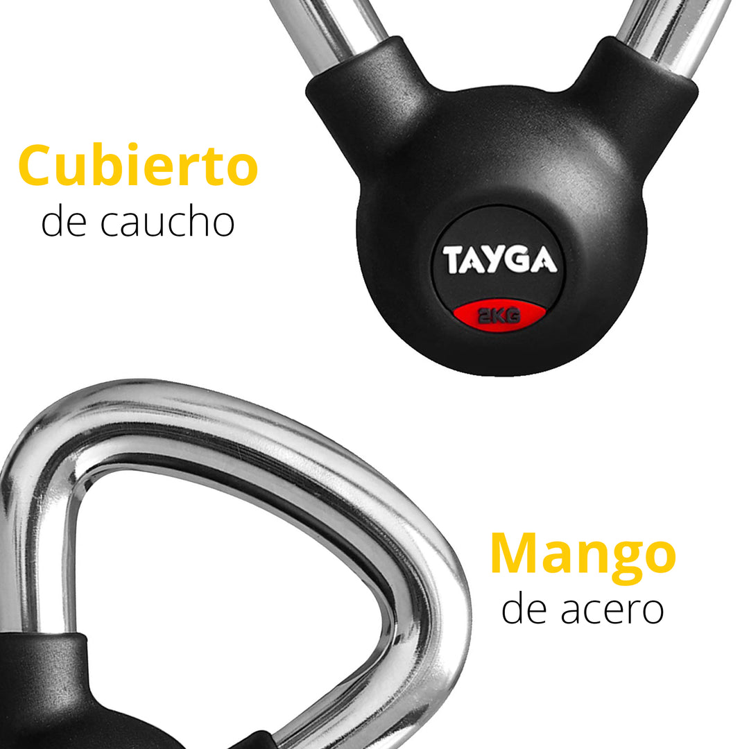 Pesa Rusa Cromada Kettlebell