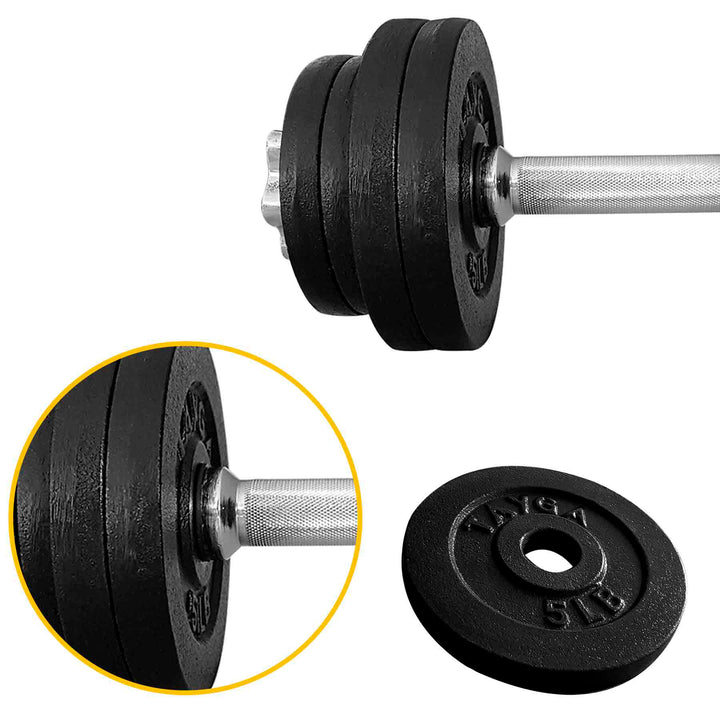 Set Mancuernas Ajustables 70lb