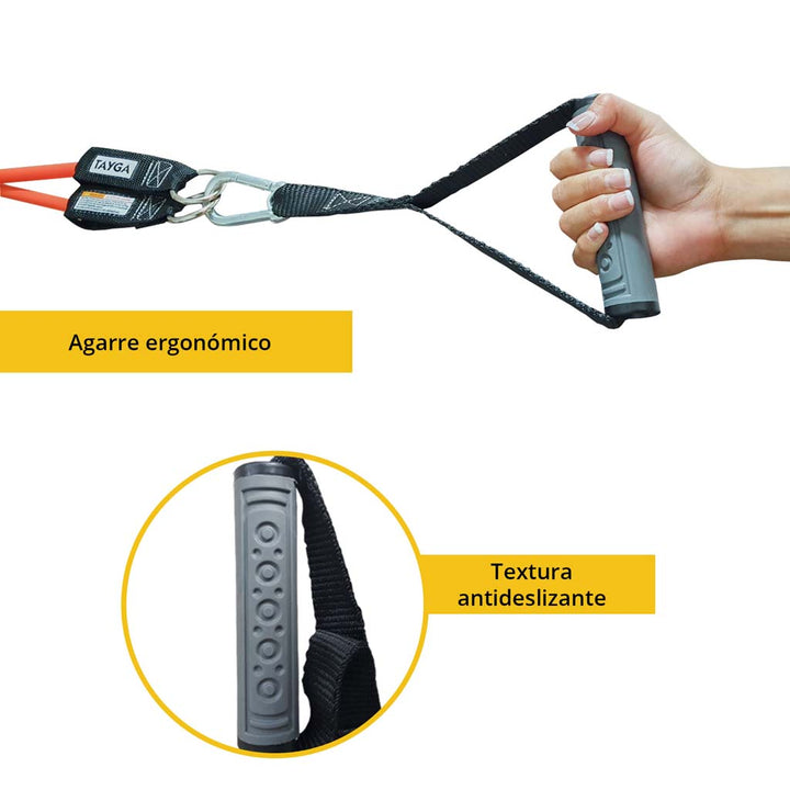Tayga Sport, par de agarres para ligas