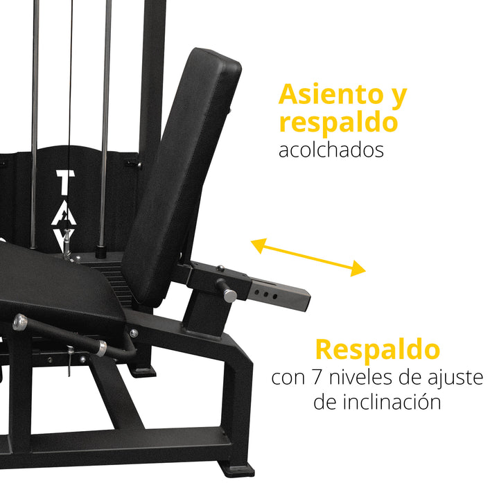 Equipo para extension/curl de pierna